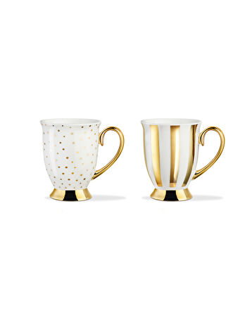 Jules 2'li Kupa Seti - Gold - 250 ml