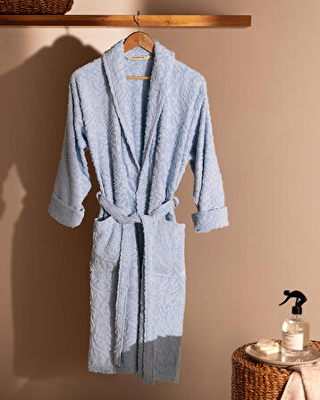 Madame Coco Roesia Şalyaka Kadın %100 Pamuk Bornoz