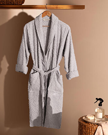 Madame Coco Roesia Şalyaka Kadın %100 Pamuk Bornoz