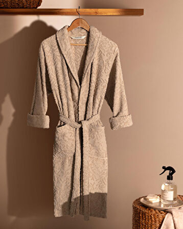 Madame Coco Roesia Şalyaka Kadın %100 Pamuk Bornoz