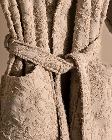 Madame Coco Roesia Şalyaka Kadın %100 Pamuk Bornoz