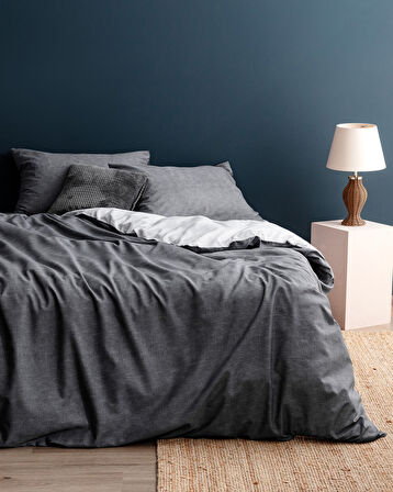 Juin King Size Baskılı Nevresim Takımı
