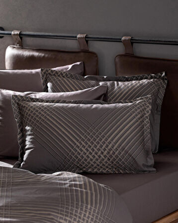 Madame Coco Alcon King Size Baskılı - 300TC Saten Nevresim Takımı