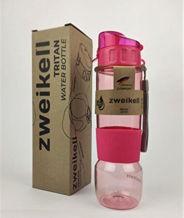 Zweikell Camry Hot Pink 650 Ml Pembe Tritan Suluk.