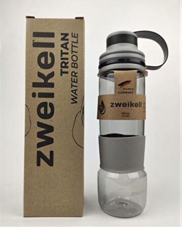 Zweikell Sport Black 650 Ml Siyah Tritan Suluk