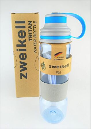 Zweikell Sport Blue 650 Ml Mavi Tritan Suluk