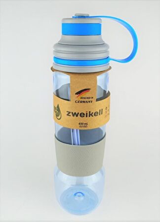 Zweikell Sport Blue 650 Ml Mavi Tritan Suluk