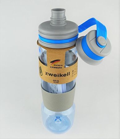 Zweikell Sport Blue 650 Ml Mavi Tritan Suluk