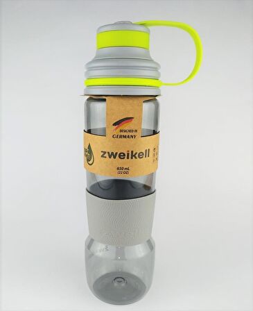 Zweikell Sport Citron 650 Ml Sarı Tritan Suluk