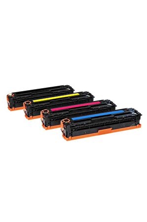Ekoset hp CP1215 CP1515 CM1312 uyumlu 4 renk muadil Toner CB540A-543A