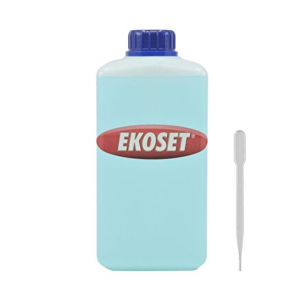 Ekoset Yazıcı Kartuş Temizleme Solusyonu 1 Litre