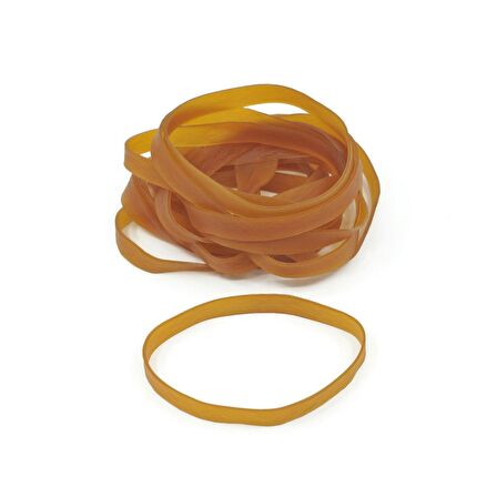 Ekoset 130x10mm Extra Geniş Kauçuk Paket Ambalaj Lastiği 1Kg
