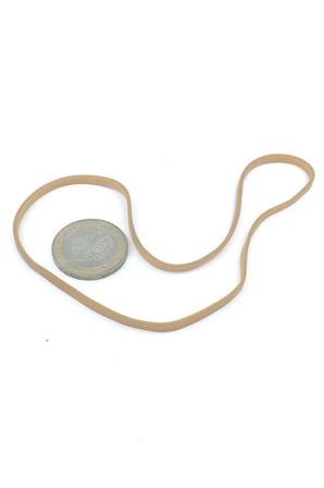 Ekoset 180x3mm Geniş Kauçuk Paket Ambalaj Kasa Lastiği 100 Adet