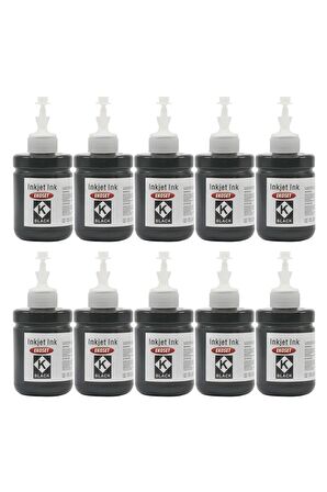 Ekoset Epson M100 M105 M200 Siyah Muadil Mürekkep 140ml 10 adet