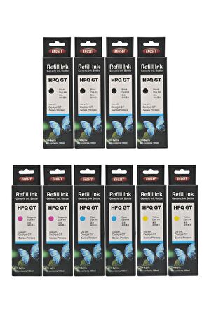 Ekoset hp ink Tank 115 315 415 Uyumlu Renkli Mürekkep 10 adet