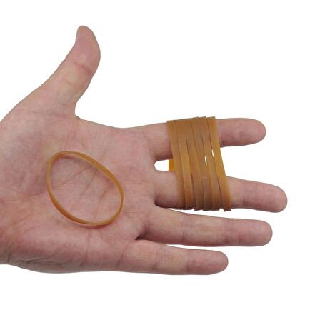 Ekoset 70x5mm Geniş Kauçuk Paket Ambalaj Kasa Lastiği 1.000 Adet