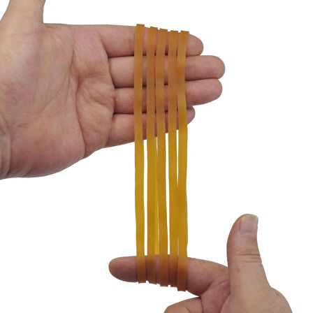 Ekoset 180x5mm Geniş Kauçuk Paket Ambalaj Kasa Lastiği 1.000 Adet