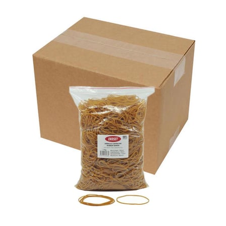 Ekoset 120mm Kauçuk Paket Ambalaj Lastiği 120'lik 12Kg Koli