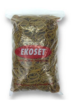 Ekoset 50x3mm Kauçuk Paket Ambalaj Lastiği 1Kg