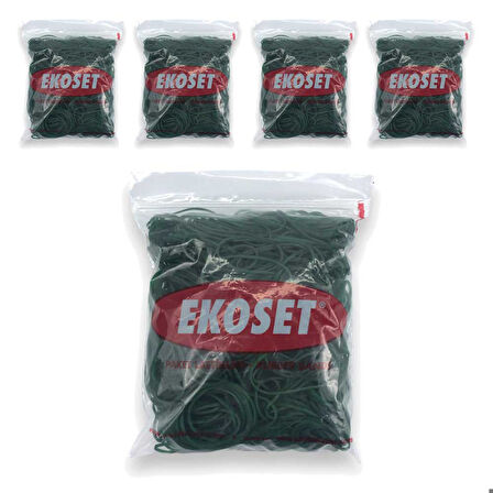 Yeşil Para Lastiği 500 Gr 5 Paket