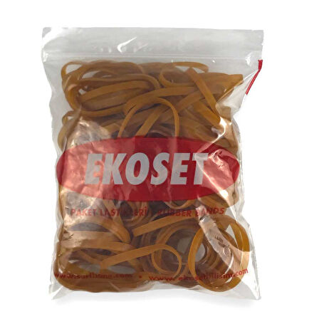 Kalın Para Lastiği 100 Adet 70x5mm