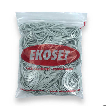 500 Adet 70mm Beyaz Para Lastiği