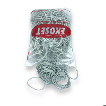 500 Adet 70mm Beyaz Para Lastiği