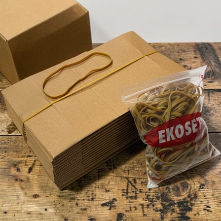 Kauçuk Kasa ve Paket Lastiği 180x4mm 100 Adet