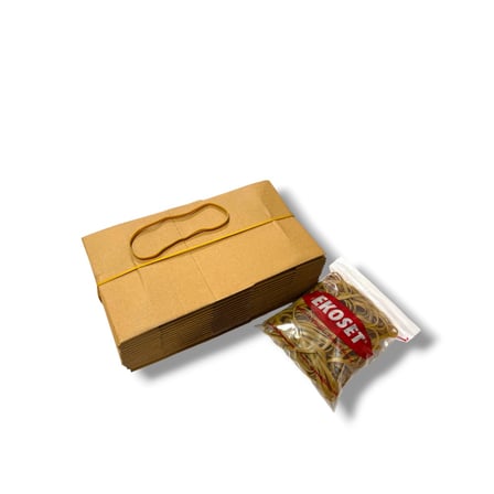 Kauçuk Kasa Paket Lastiği 180x4mm 500 Gr