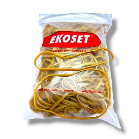 Kauçuk Kasa Paket Lastiği 180x4mm 500 Gr 5li Paket