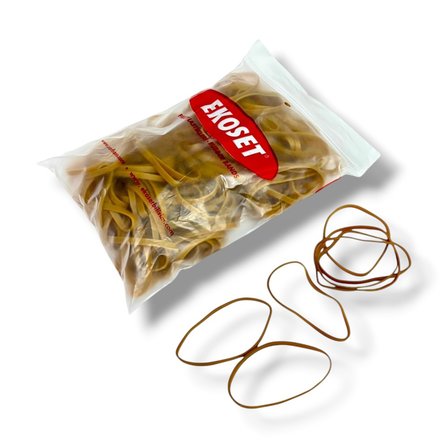 Kauçuk Kalın Paket Lastiği 100x5mm 500 Gram 5li Paket