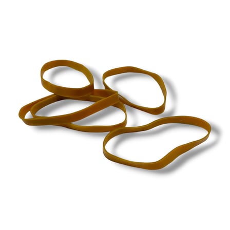 Kauçuk Ekstra Kalın Paket Lastiği 130x10mm 500 Gram 5li Paket