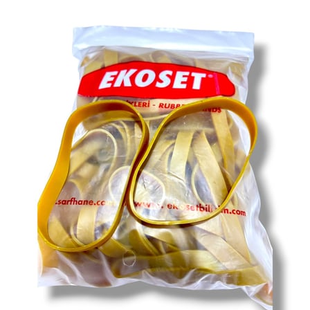 Kauçuk Ekstra Kalın Paket Lastiği 130x10mm 200 Adet