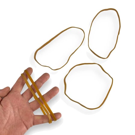 Kauçuk Kalın Paket Lastiği 15cm x 5mm 3Kg