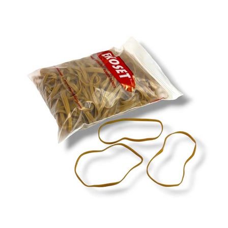 Kauçuk Kalın Paket Lastiği 15cm x 5mm 500 Gram 5li Paket