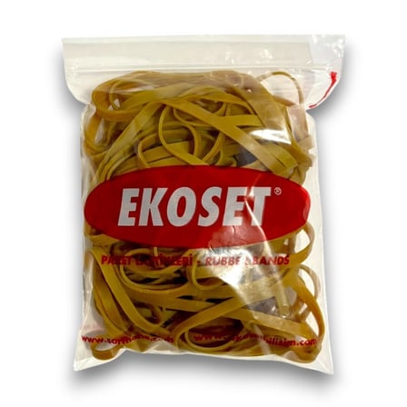 Kauçuk Kalın Paket Lastiği 180x6mm 50 Adet