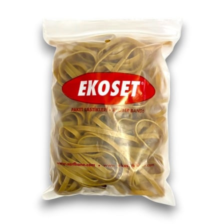 Kauçuk Kalın Paket Lastiği 180x6mm 300 Adet