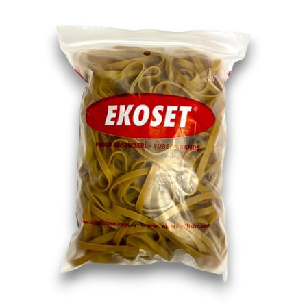 Kauçuk Kalın Paket Lastiği 180x6mm 500 Gram