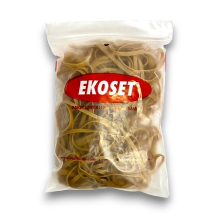 Kauçuk Büyük Boy Paket Lastiği 220x5mm 300 Adet