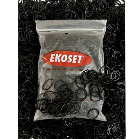 Siyah Küçük Paket Lastiği 40mm 5KG