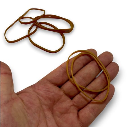 8cm Kalın Kauçuk Paket Lastiği 80mmx3mm 500 Gram
