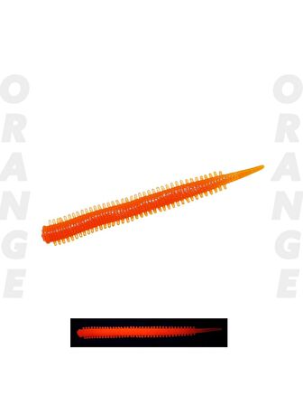 Fujin Yummy Sandworm 7cm Orange LRF Silikonu 