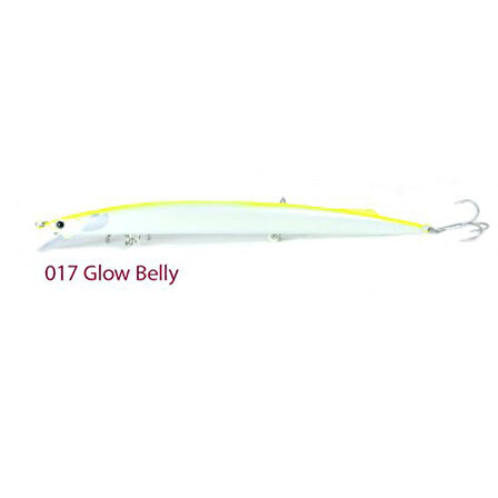 Fujin Kingjerk Sinking 19cm 34gr #017 Glow Belly