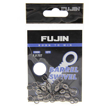 Fujin Barrel Swivel Black Nickel Fırdöndü Black Nickel-NO:2