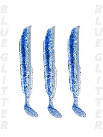 Fujin Salt Eel Body 10cm x3 Silikon Yem Gövde