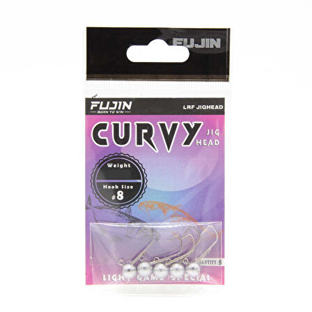 Fujin Curvy N°8 Lrf Jig Head 0,7 gr