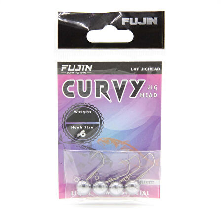 Fujin Curvy N°6 Lrf Jig Head 1 Gr