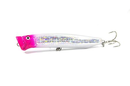 Fujin Salt Popper Su Üstü Maket Balık SP120SW 030 Pink Head Shiny