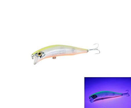 Fujin Hacker 90mm 13.7gr SSR Floating Maket Balık 126 Chart Back Pearl