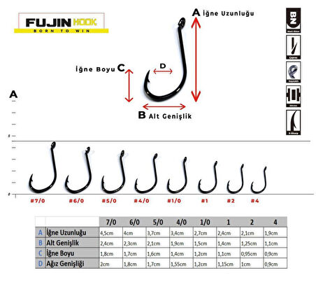 Fujin SSW Delikli Kaynaklı Çapraz Octopus Kancası